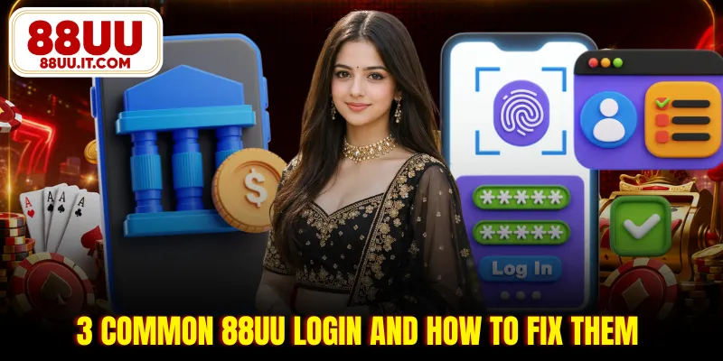 3 common 88UU login and how to fix them