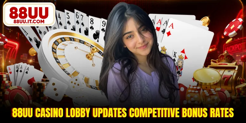 88UU casino lobby updates competitive bonus rates