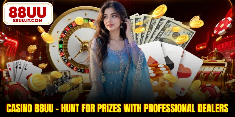 Casino 88UU - Hunt for prizes with professional dealers