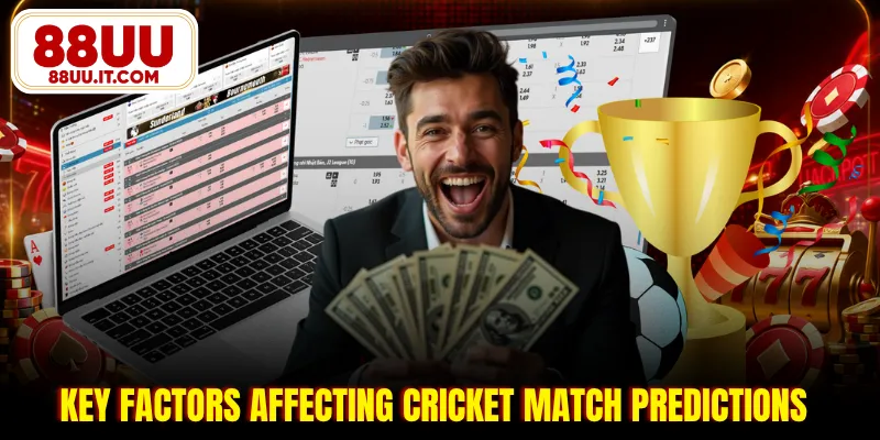 Key factors affecting cricket match predictions