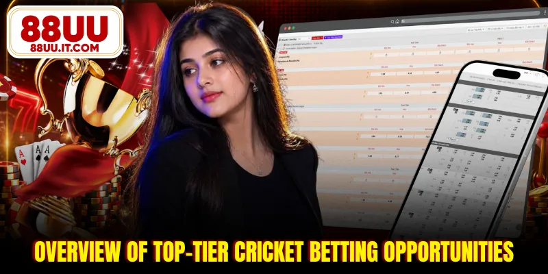 Overview of top-tier Cricket betting opportunities