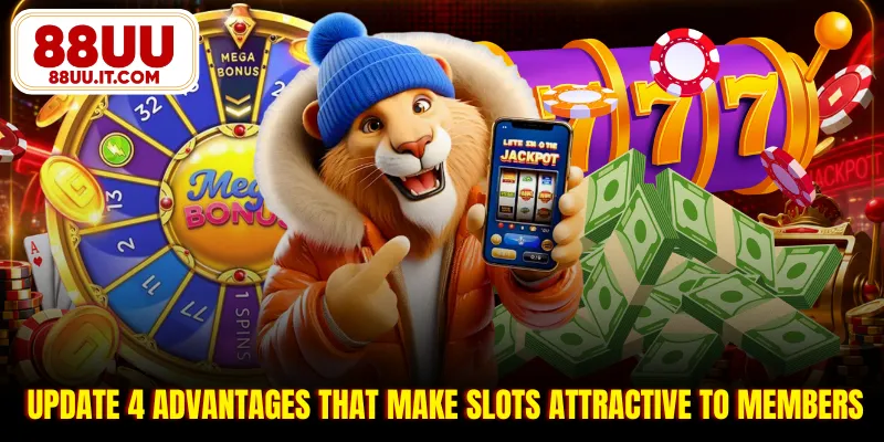 Update 4 advantages that make slots attractive to members